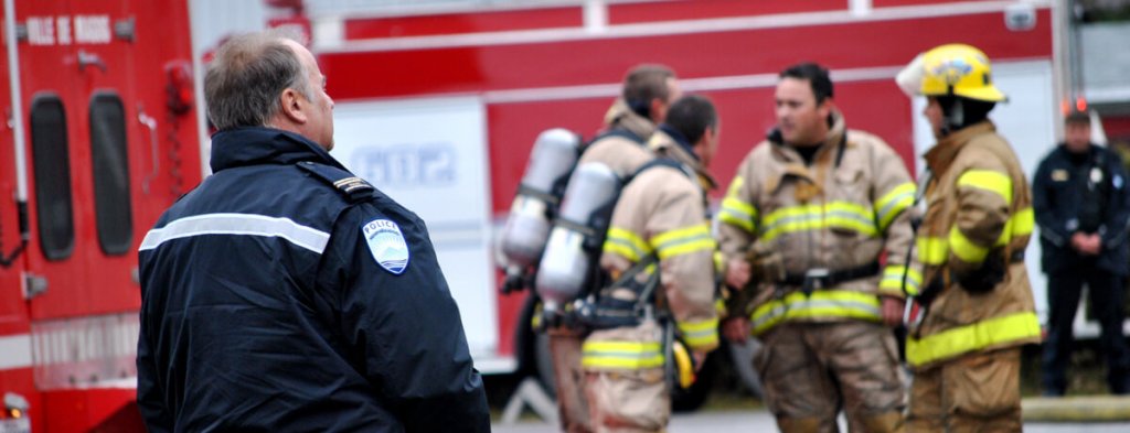 Visite sécurité incendie, mai, ville de Magog