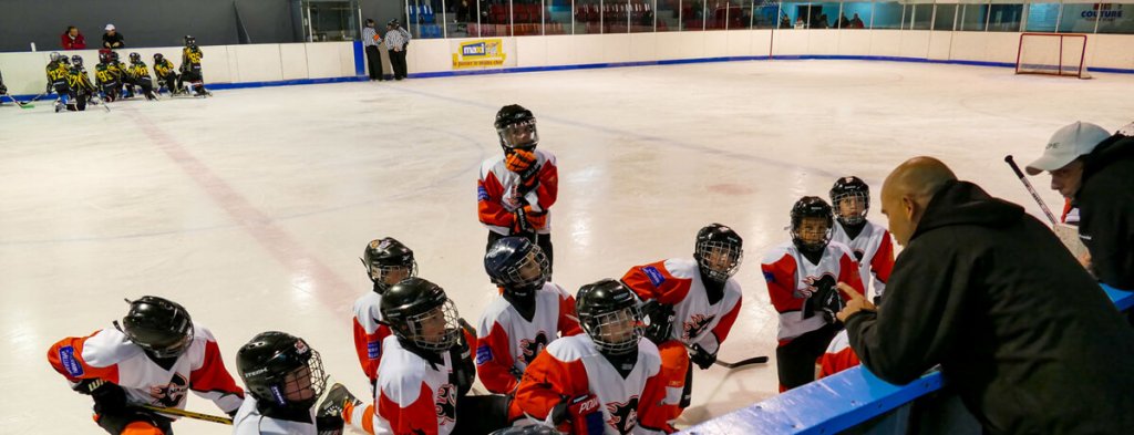 Tournoi d'hockey Atome Pee-wee, ville de Magog