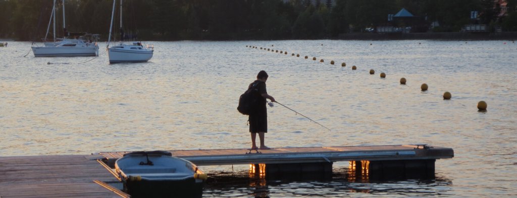 Pêche au lac Memphrémagog