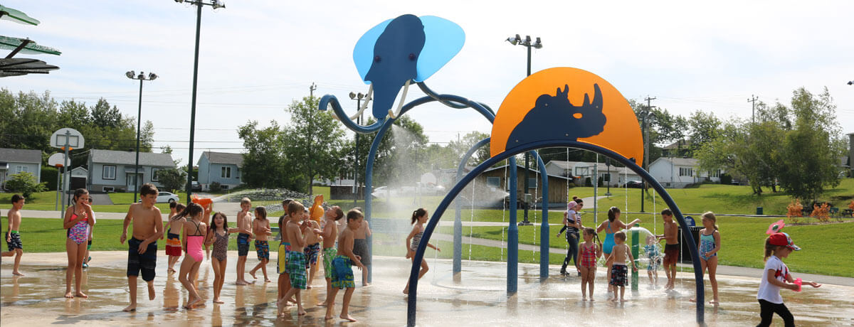 Communique Les Jeux D Eau Du Parc Des Hautes Sources Sont Maintenant Ouverts Ville De Magog