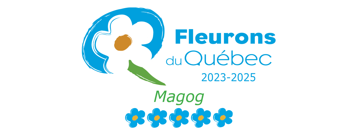 La Ville de Magog obtient 5 fleurons | 2023-2025