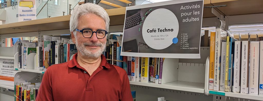 Activité pour les adultes à la Bibliothèque Memphrémagog | Café techno