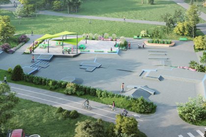 Communiqué - Nouveau parc de planche à roulettes à la pointe Merry | Les travaux débuteront à l’automne 2024!