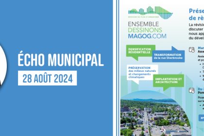 Écho municipal – 2024-08-28