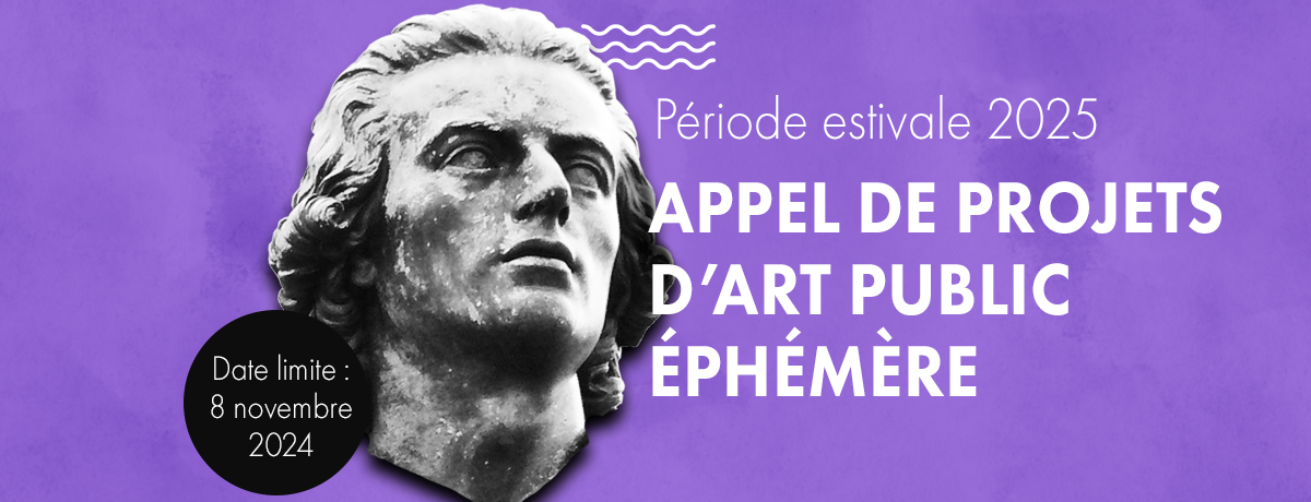 Communiqué - Appel de projets d’art public éphémère | Les artistes invités à soumettre des œuvres