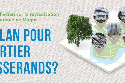 Communiqué - Plan particulier d’urbanisme | Quel plan pour le quartier des Tisserands de Magog?