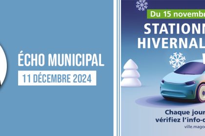 Écho municipal – 2024-12-11