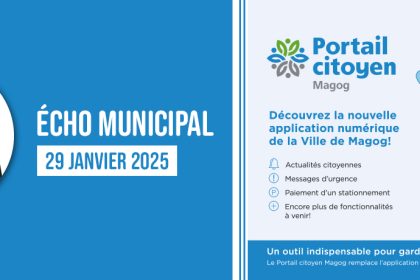 Écho municipal – 2025-01-29