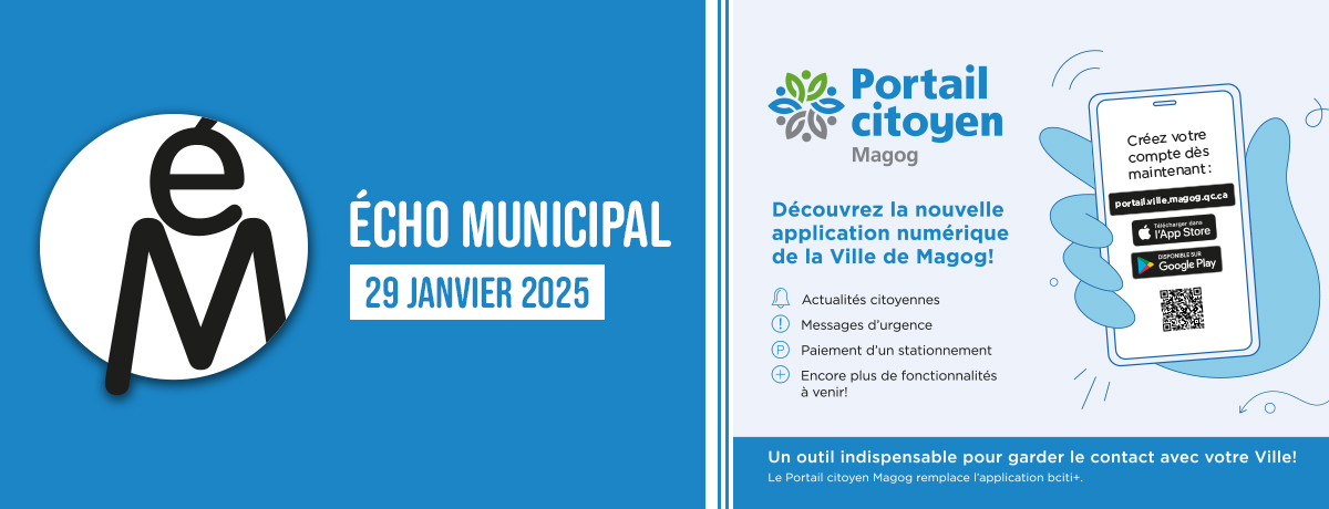 Écho municipal – 2025-01-29