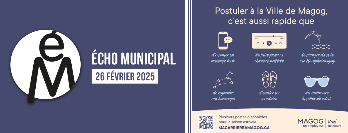 Écho municipal – 2025-02-26