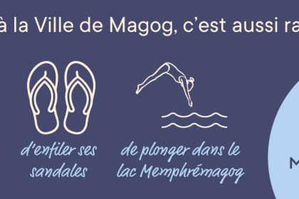 Actualité - La Ville de Magog lance sa campagne de recrutement pour les emplois étudiants et saisonniers cet été! | Postuler à la Ville de Magog, c’est aussi rapide que…