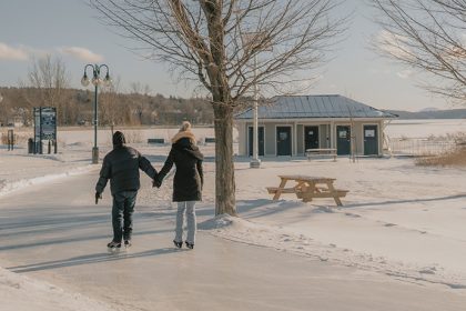 Sentier glacé - Photo : Kim Gaudreau (2024)